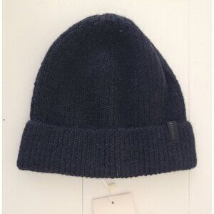 Pacas Wool Beanie Hat Black Alpaca Wool